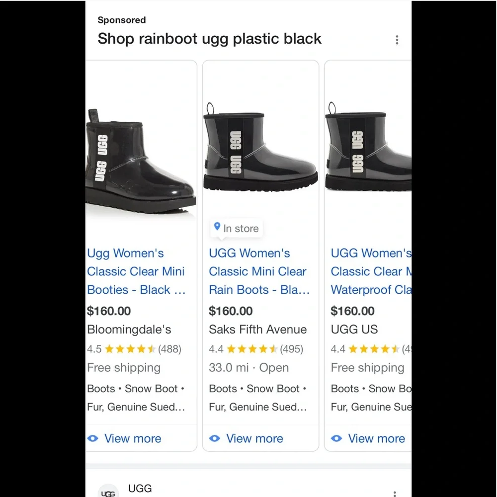 🌚🐏 NEW WITH TAG🐏🌚 UGG Women's
Classic Clear Mini size 5,8,9, 10.❌8 sold out❌ - Picture 2 of 6